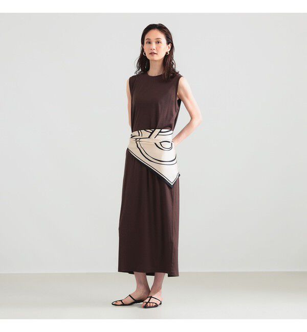 Demi-Luxe BEAMS 「ウォッシャブル ウール ノースリーブ ワンピース」|ワンピース|