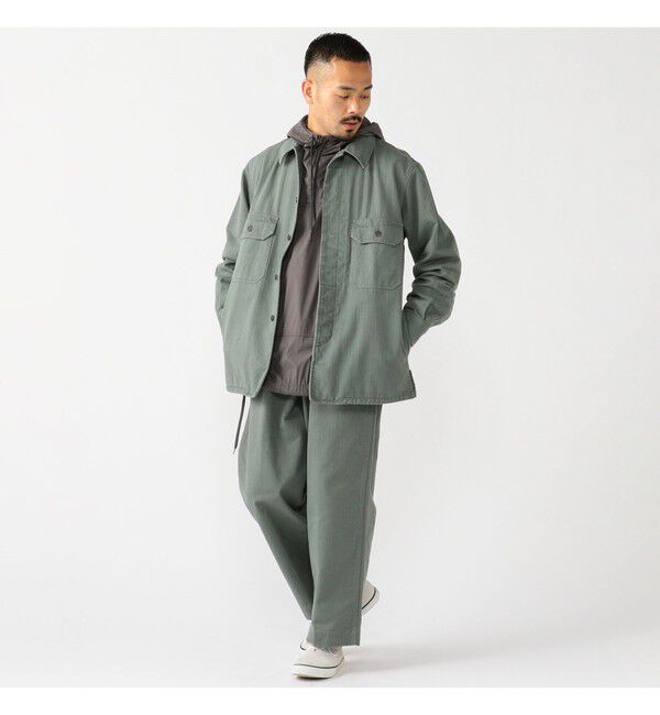 BEAMS PLUS「MIL Trousers Herringbone」|その他|