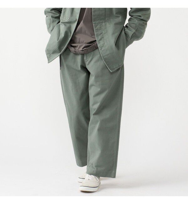 BEAMS PLUS「MIL Trousers Herringbone」|その他|