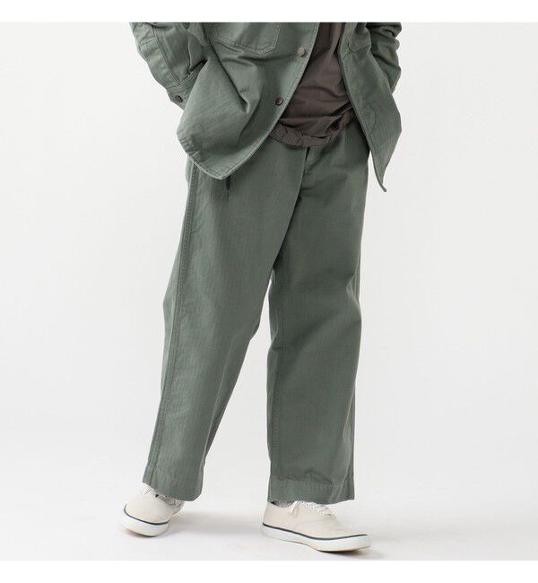 BEAMS PLUS「MIL Trousers Herringbone」|その他|