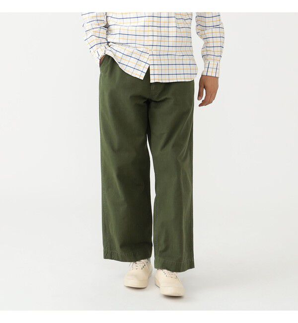 BEAMS PLUS「MIL Trousers Herringbone」|その他|
