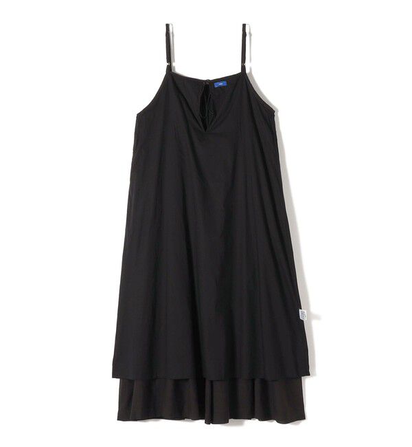 SHIPS for women「Fanaka:〈手洗い可能〉シャーリング キャミ ワンピース」|ワンピース|