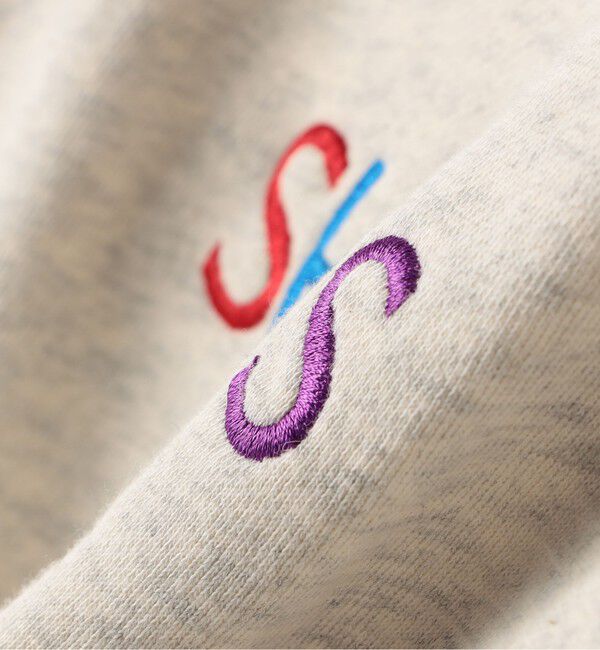 SHIPS KIDS「SHIPS KIDS:80～90cm / 刺繍 ロゴ ラグラン スウェット」|スウェット・ジャージ|