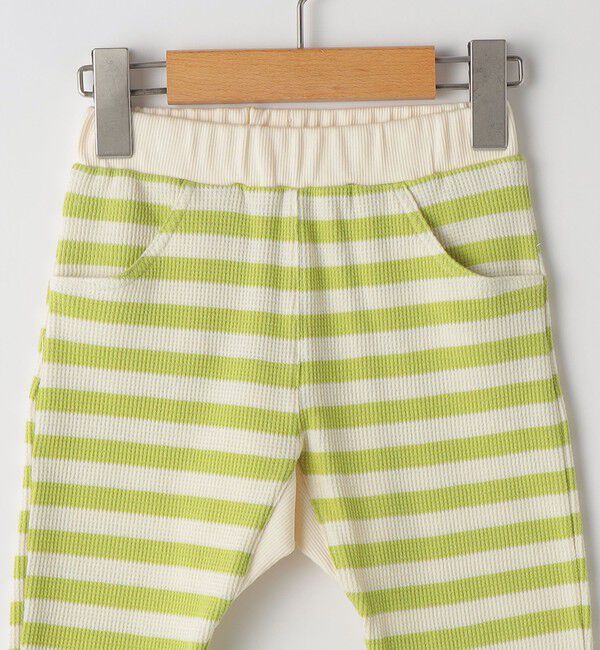 SHIPS KIDS「SHIPS KIDS:80～90cm / ベビー ボーダー パンツ」|その他ベビーウェア|