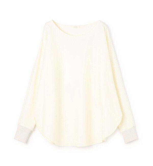 DES PRES「【一部WEB先行予約】ニットコンビネーション ボートネックプルオーバー」|Tシャツ・カットソー|12 ホワイト系