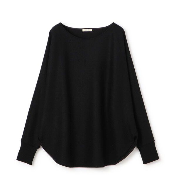 DES PRES「【一部WEB先行予約】ニットコンビネーション ボートネックプルオーバー」|Tシャツ・カットソー|19 ブラック