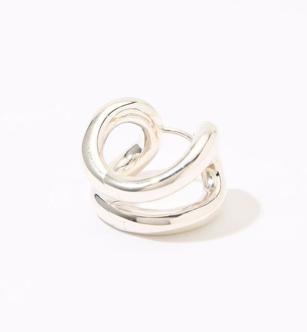 TOMORROWLAND GOODS「LIE STUDIO STEFFIE シルバーピアス」|ピアス|