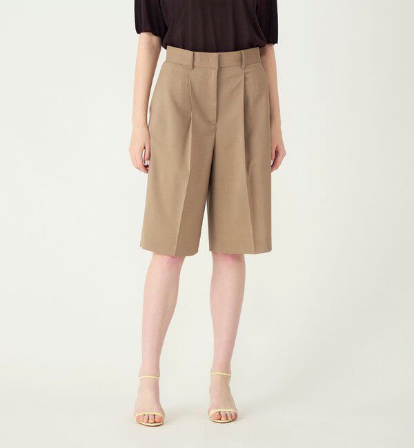 Ballsey「ポリエステルツイル ハーフクロップドパンツ」|その他|