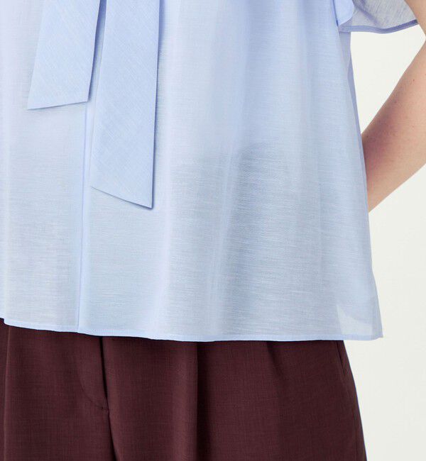 Ballsey「クールローン フリルボウタイブラウス」|シャツ・ブラウス|