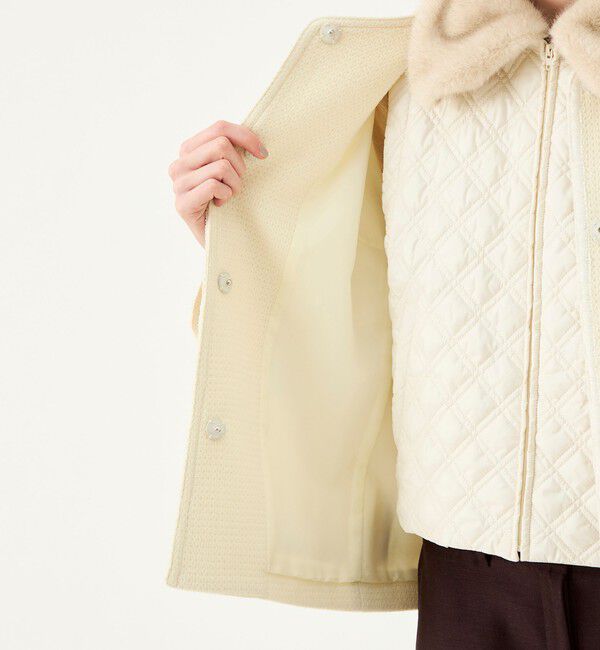 Ballsey「【WEB先行予約】ドビーワッフルコンビ ジャケット＆ベストコンビ」|その他|