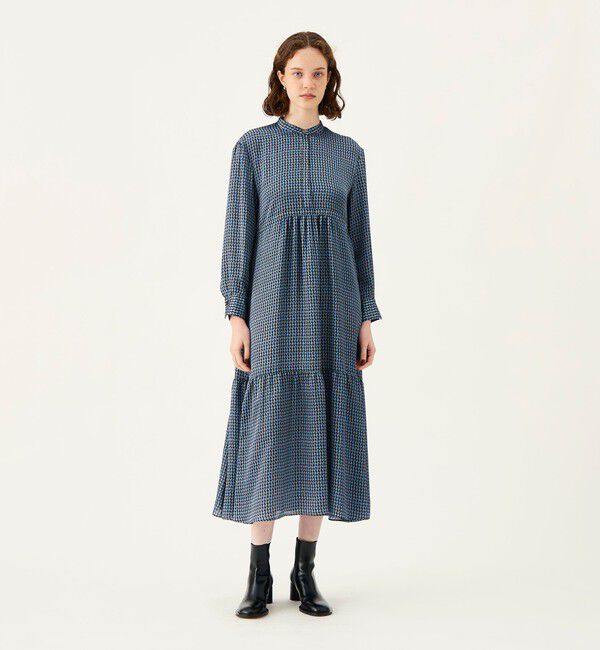 Ballsey「【WEB先行予約】ファンズプリント ティアードワンピース」|ワンピース|