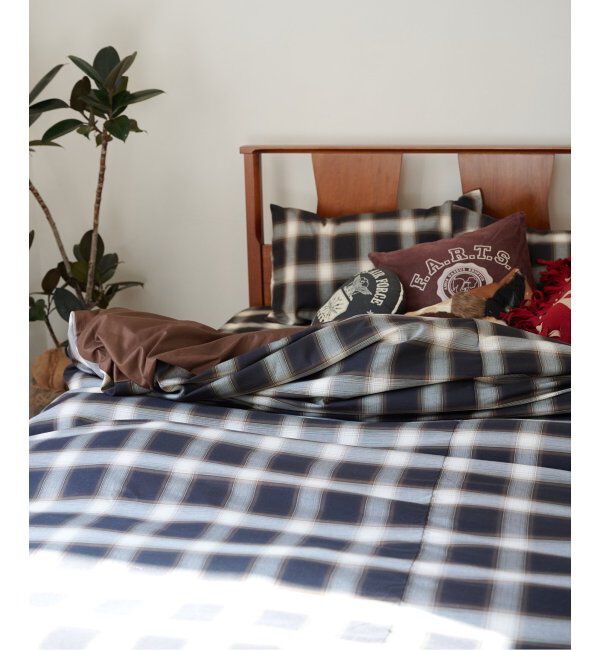 ACME「OMBRE CHECK DUVET COVER S.D　掛け布団カバー セミダブル」|その他|