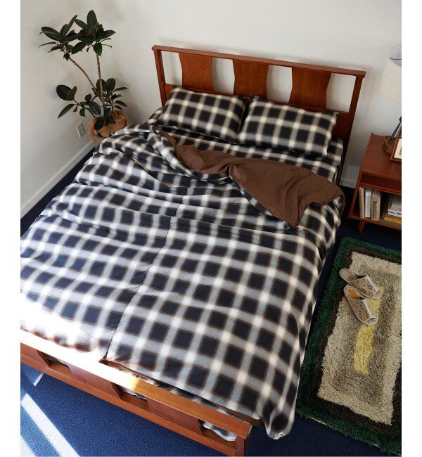 ACME「OMBRE CHECK DUVET COVER S.D　掛け布団カバー セミダブル」|その他|