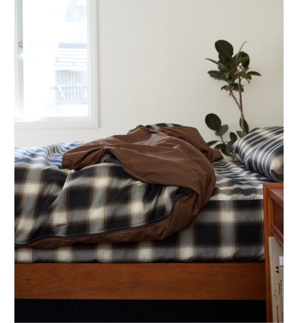 ACME「OMBRE CHECK DUVET COVER S.D　掛け布団カバー セミダブル」|その他|