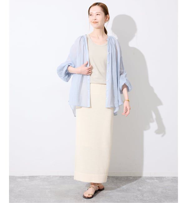 SLOBE IENA「《追加4》basic タンクトップ」|タンクトップ|