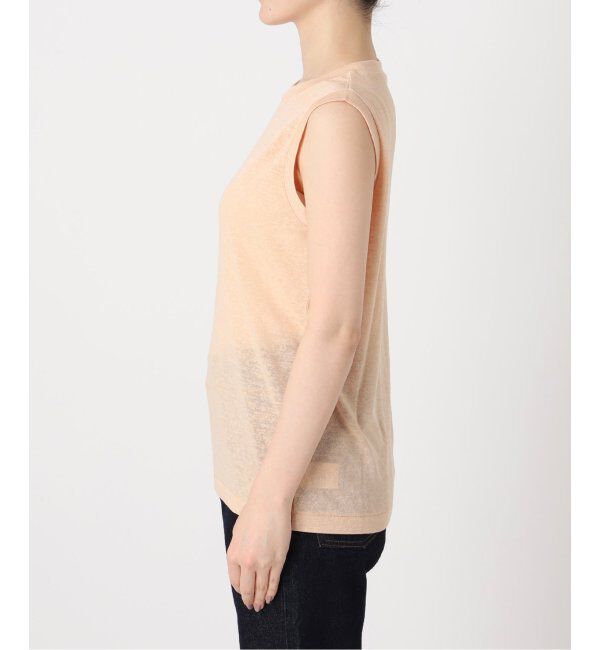 SLOBE IENA「《追加》スラブ天竺ノースリーブTEE」|Tシャツ・カットソー|