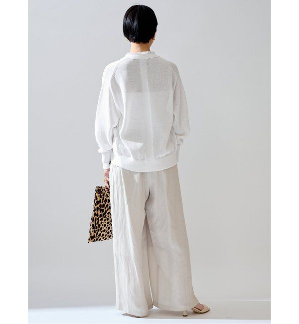 VERMEIL par iena「《手洗い可》トリアセリネン リラックスパンツ」|その他|