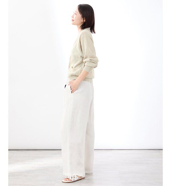 VERMEIL par iena「《手洗い可》トリアセリネン リラックスパンツ」|その他|
