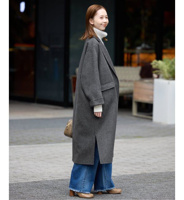 SLOBE IENA「《追加2》souple woolダブルフェイスチェスターコート」|チェスターコート|
