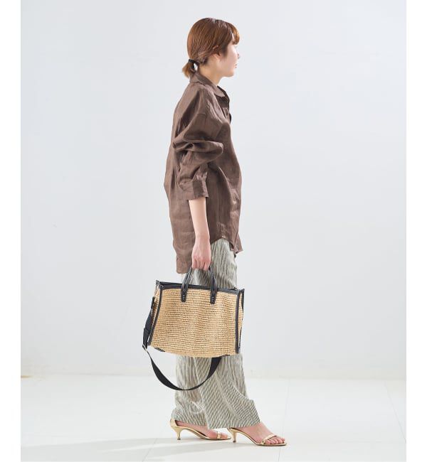 journal standard L'essage「ヨーロピアンフラックス2WAYシャツ」|シャツ・ブラウス|