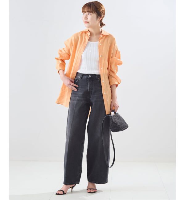 journal standard L'essage「ヨーロピアンフラックス2WAYシャツ」|シャツ・ブラウス|