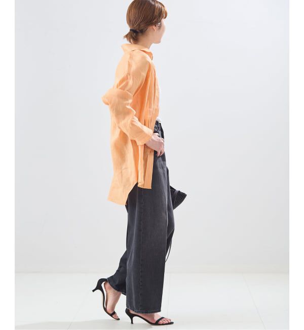 journal standard L'essage「ヨーロピアンフラックス2WAYシャツ」|シャツ・ブラウス|