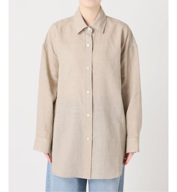 journal standard L'essage「ヨーロピアンフラックス2WAYシャツ」|シャツ・ブラウス|
