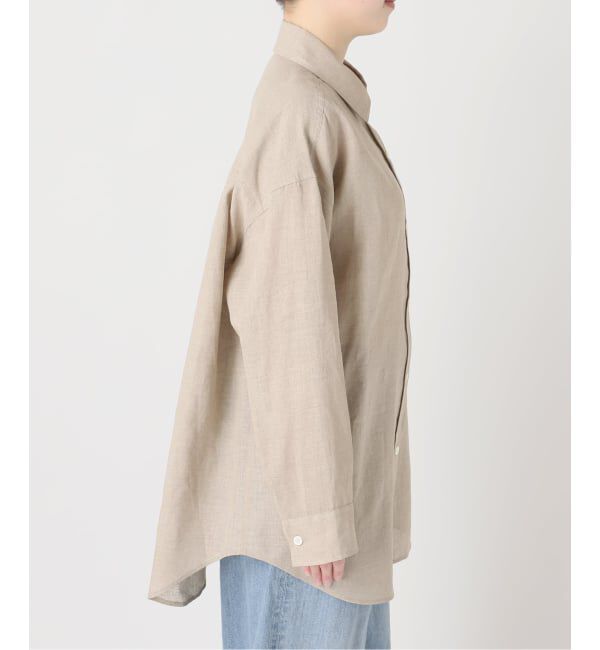 journal standard L'essage「ヨーロピアンフラックス2WAYシャツ」|シャツ・ブラウス|