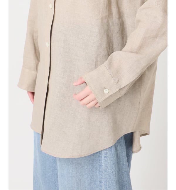 journal standard L'essage「ヨーロピアンフラックス2WAYシャツ」|シャツ・ブラウス|