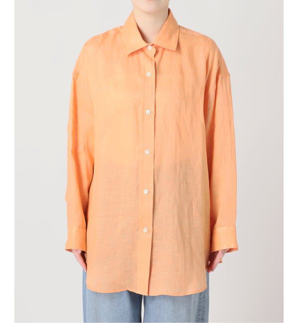 journal standard L'essage「ヨーロピアンフラックス2WAYシャツ」|シャツ・ブラウス|