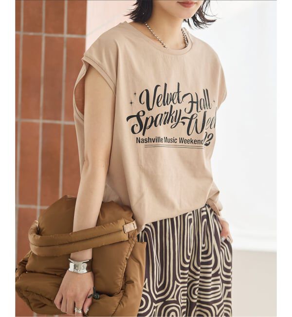 JOURNAL STANDARD「JS FES VINTAGE スリーブレスTシャツ」|Tシャツ・カットソー|