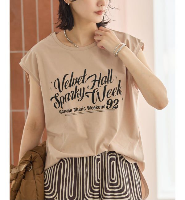JOURNAL STANDARD「JS FES VINTAGE スリーブレスTシャツ」|Tシャツ・カットソー|