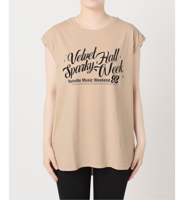 JOURNAL STANDARD「JS FES VINTAGE スリーブレスTシャツ」|Tシャツ・カットソー|