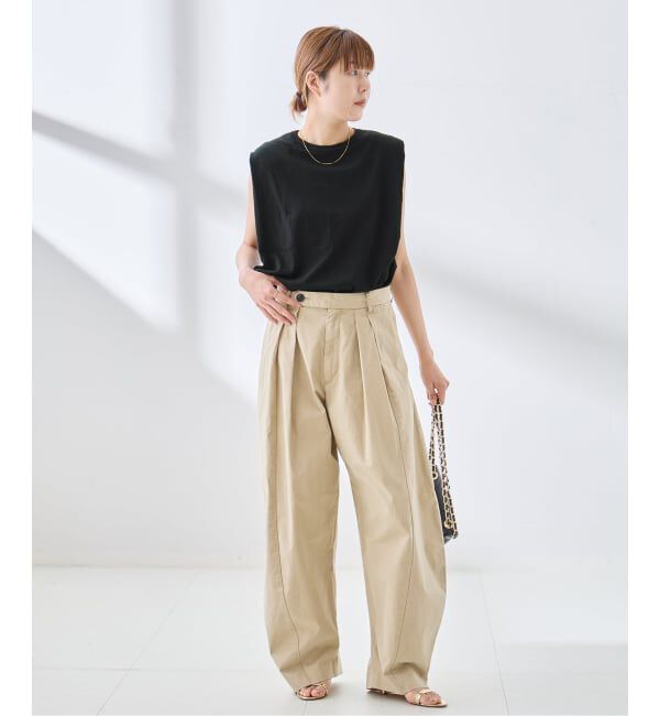 journal standard L'essage「ショルダーパッドタンクトップ」|タンクトップ|
