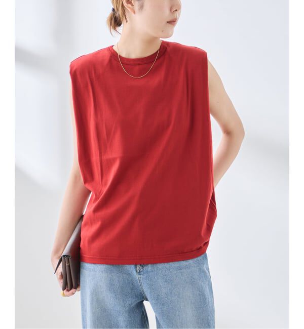 journal standard L'essage「ショルダーパッドタンクトップ」|タンクトップ|