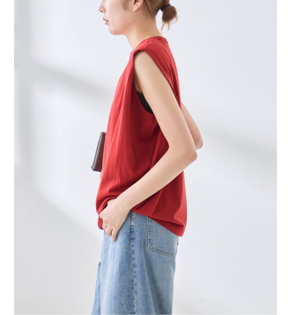 journal standard L'essage「ショルダーパッドタンクトップ」|タンクトップ|