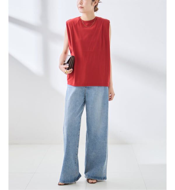 journal standard L'essage「ショルダーパッドタンクトップ」|タンクトップ|