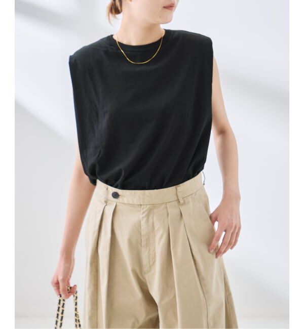 journal standard L'essage「ショルダーパッドタンクトップ」|タンクトップ|
