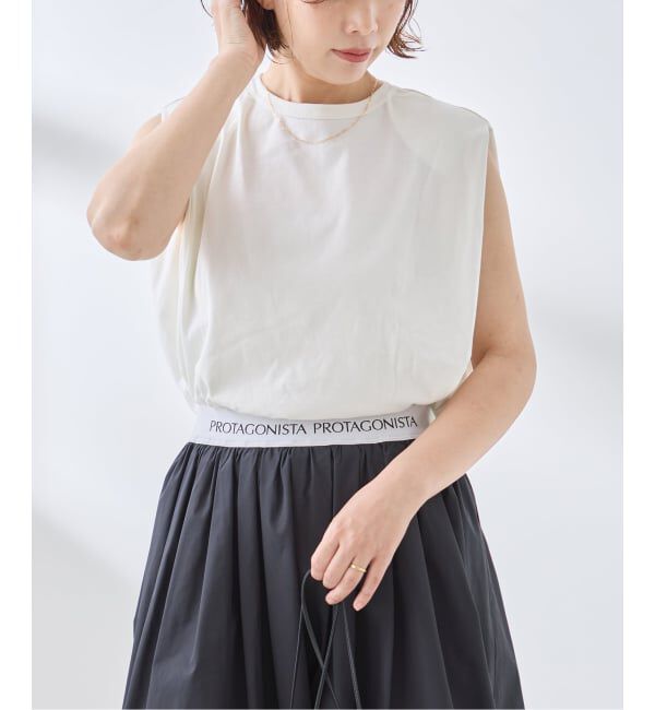journal standard L'essage「ショルダーパッドタンクトップ」|タンクトップ|