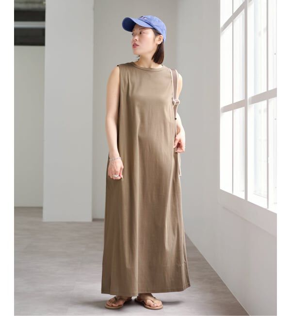 U by SPICK&SPAN「ショルダータックロングワンピース」|ワンピース|