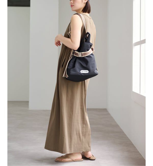 U by SPICK&SPAN「ショルダータックロングワンピース」|ワンピース|