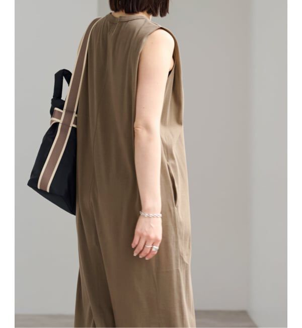 U by SPICK&SPAN「ショルダータックロングワンピース」|ワンピース|