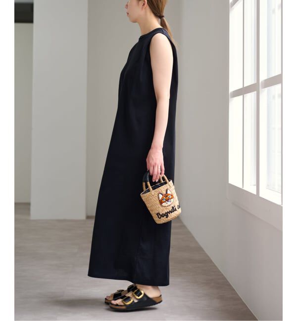 U by SPICK&SPAN「ショルダータックロングワンピース」|ワンピース|