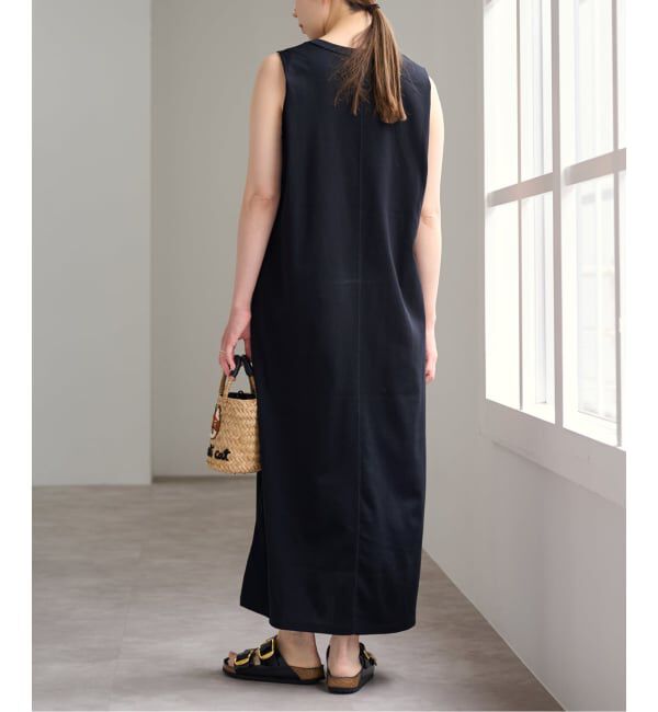 U by SPICK&SPAN「ショルダータックロングワンピース」|ワンピース|