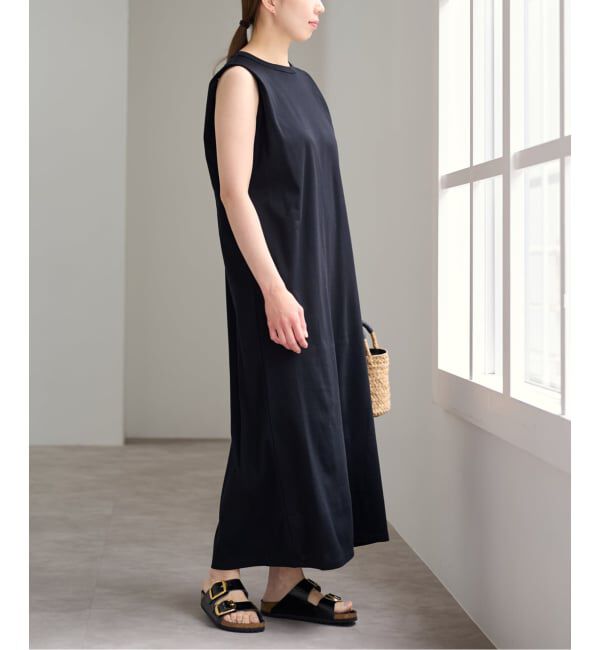U by SPICK&SPAN「ショルダータックロングワンピース」|ワンピース|