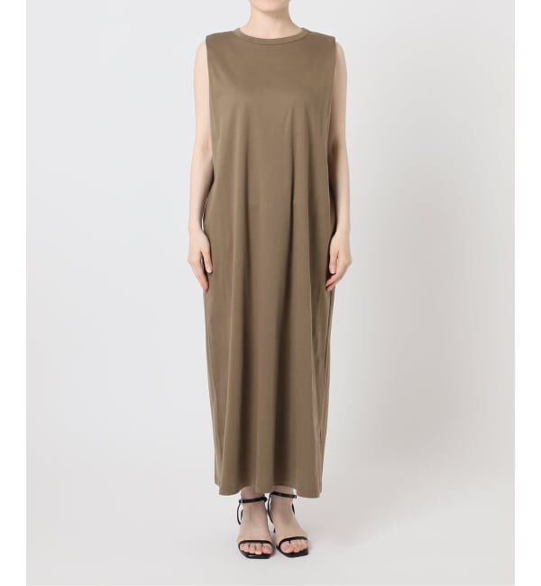 U by SPICK&SPAN「ショルダータックロングワンピース」|ワンピース|