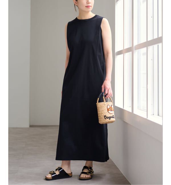 U by SPICK&SPAN「ショルダータックロングワンピース」|ワンピース|