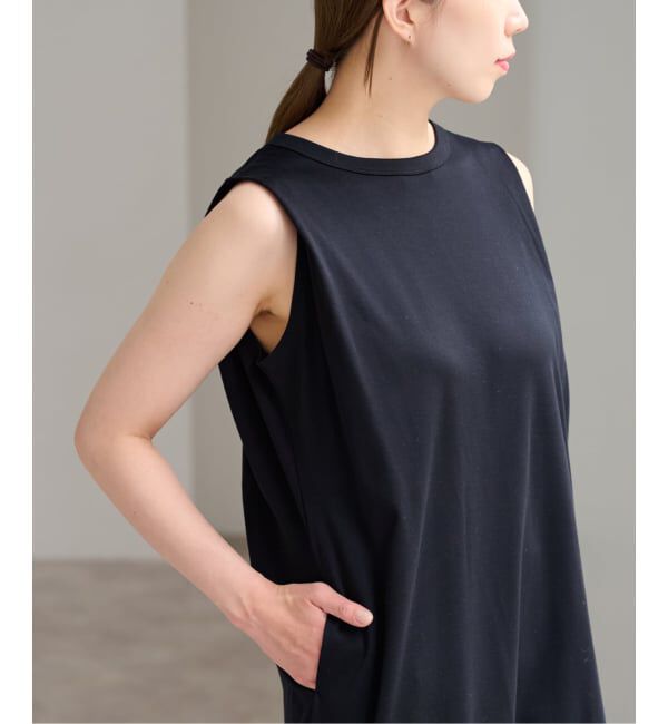 U by SPICK&SPAN「ショルダータックロングワンピース」|ワンピース|