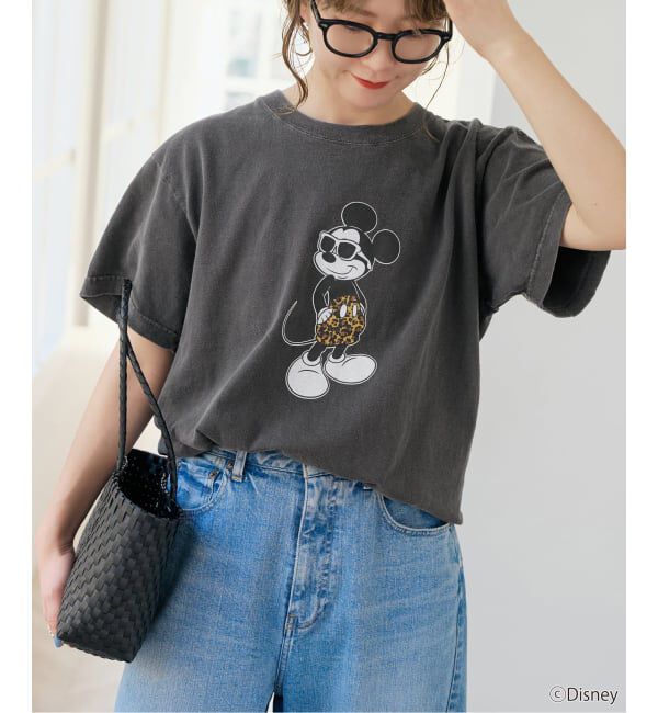 Spick and Span「《WEB限定 / 追加3》GOOD ROCK SPEED 別注 / ミッキー / Tシャツ」|Tシャツ・カットソー|