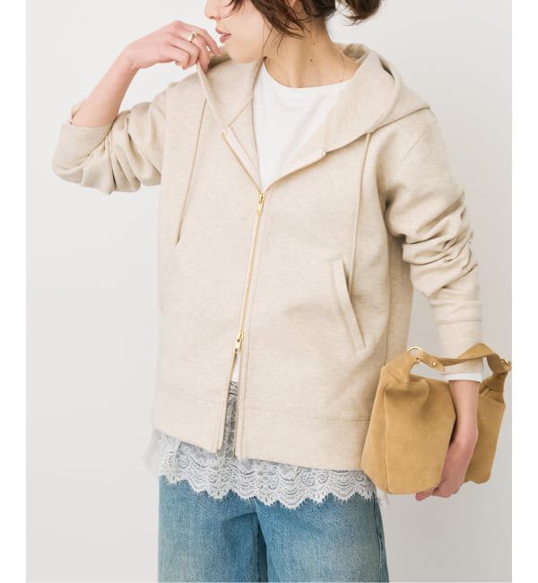 Spick and Span「《追加予約》レースドッキングレイヤードプルオーバー」|Tシャツ・カットソー|